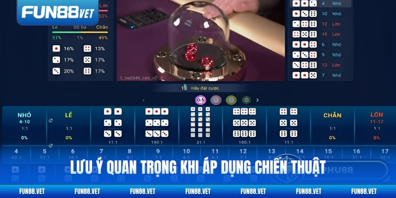 Lưu ý quan trọng khi áp dụng chiến thuật